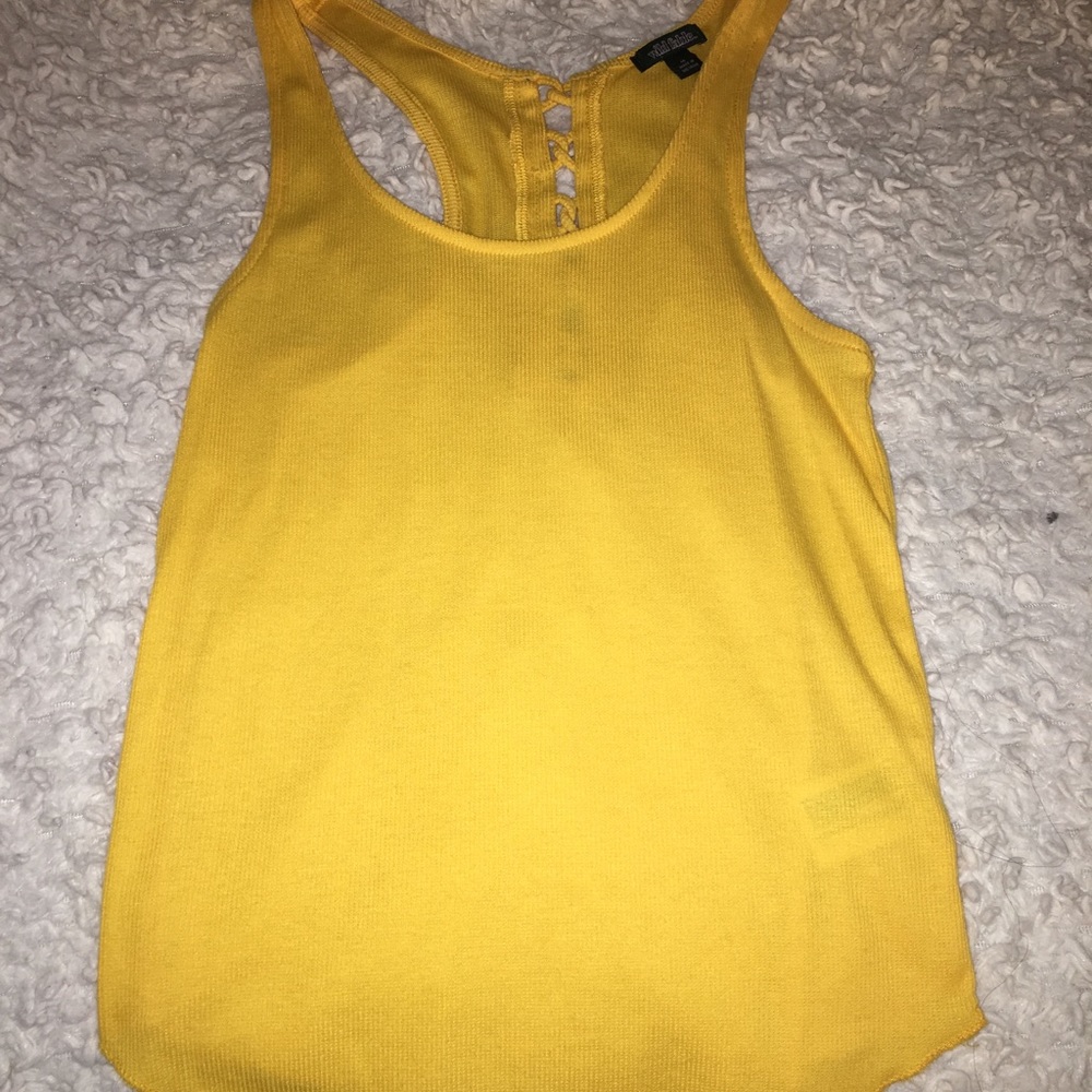 Yellow tank top